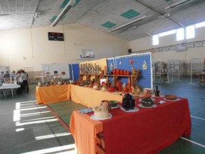 Stand de l'atelier poterie de l'Amicale