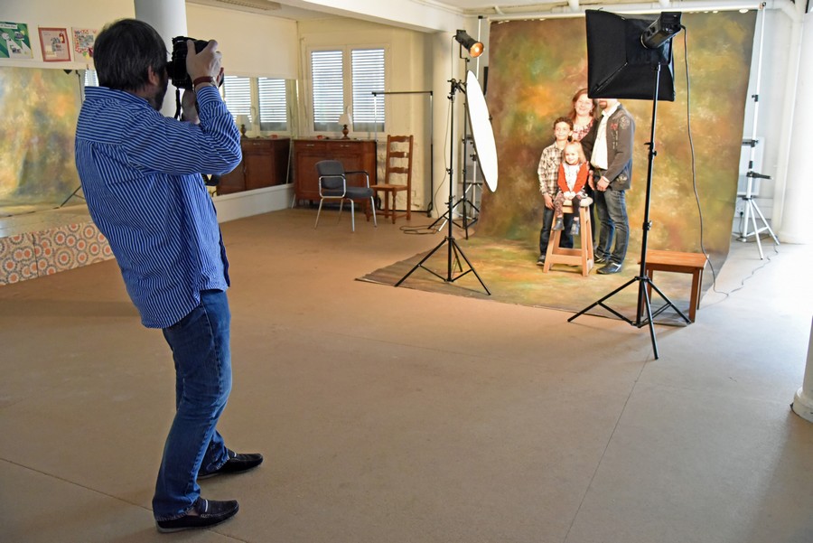 Séance « shooting » à l’Amicale Laïque